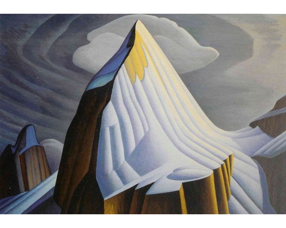 ΠΙΝΑΚΑΣ ΣΕ ΚΑΜΒΑ Lawren Harris - Mount Lefroy
