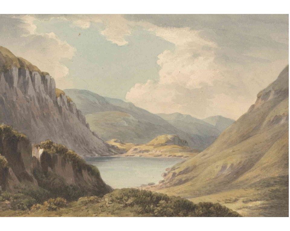 ΠΙΝΑΚΑΣ ΣΕ ΚΑΜΒΑ John Warwick Smith - Llyn Geirionedd κοντά στο Trefriew