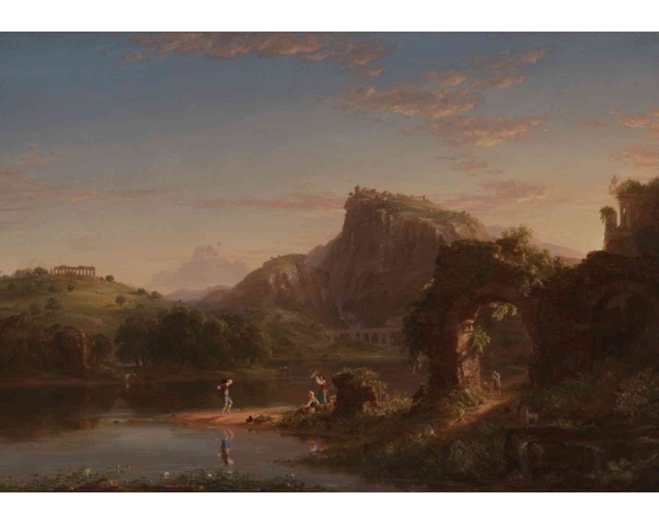 ΠΙΝΑΚΑΣ ΣΕ ΚΑΜΒΑ Thomas Cole - L'Allegro