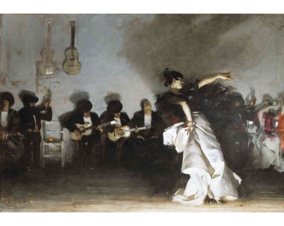 ΠΙΝΑΚΑΣ ΣΕ ΚΑΜΒΑ John Singer Sargent - El Jaleo