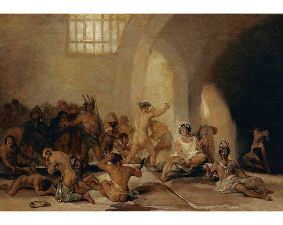 ΠΙΝΑΚΑΣ ΣΕ ΚΑΜΒΑ Francisco Goya - Το Φρενοκομείο