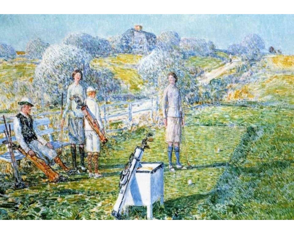 ΠΙΝΑΚΑΣ ΣΕ ΚΑΜΒΑ Childe Hassam - Mixed Foursome