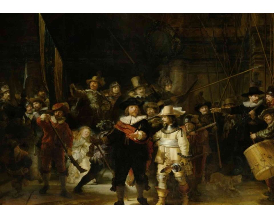ΠΙΝΑΚΑΣ ΣΕ ΚΑΜΒΑ Rembrandt van Rijn - Η Νυχτερινή Περίπολος