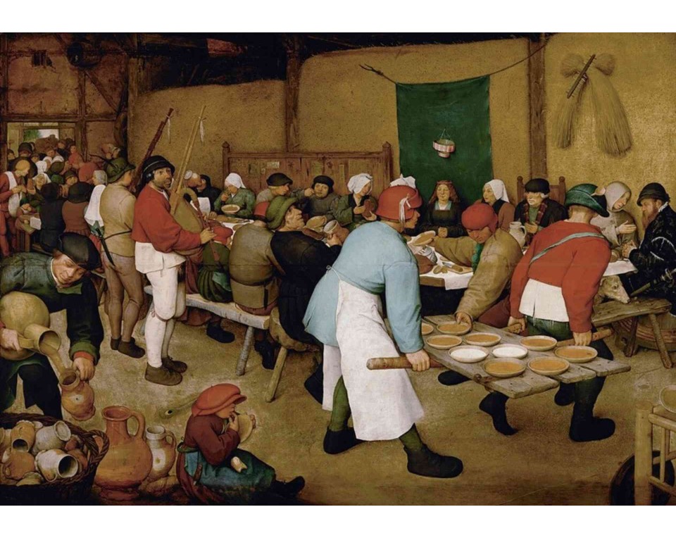 ΠΙΝΑΚΑΣ ΣΕ ΚΑΜΒΑ Pieter Bruegel the Elder - Χωριάτικος Γάμος