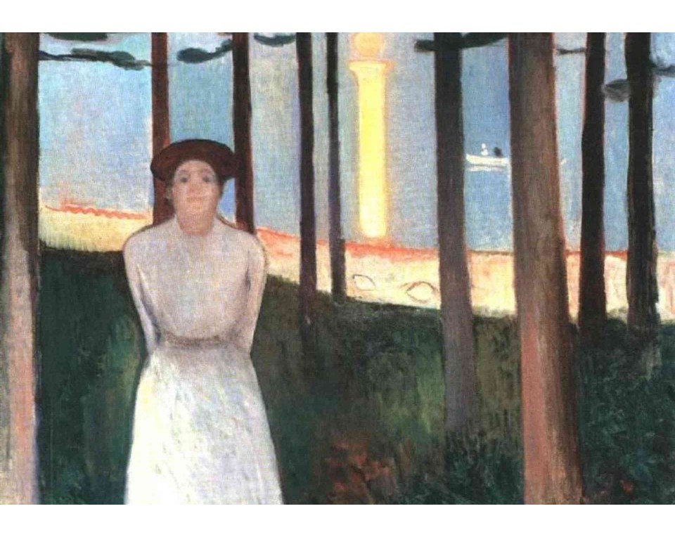 ΠΙΝΑΚΑΣ ΣΕ ΚΑΜΒΑ Edvard Munch - Η Φωνή