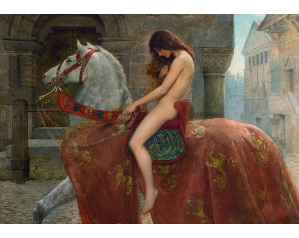 ΠΙΝΑΚΑΣ ΣΕ ΚΑΜΒΑ John William Godward - Μια Ιέρεια του Βάκχου