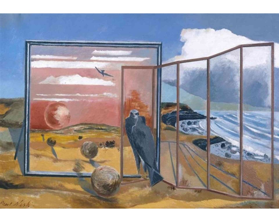 ΠΙΝΑΚΑΣ ΣΕ ΚΑΜΒΑ Paul Nash - Τοπίο από Όνειρο