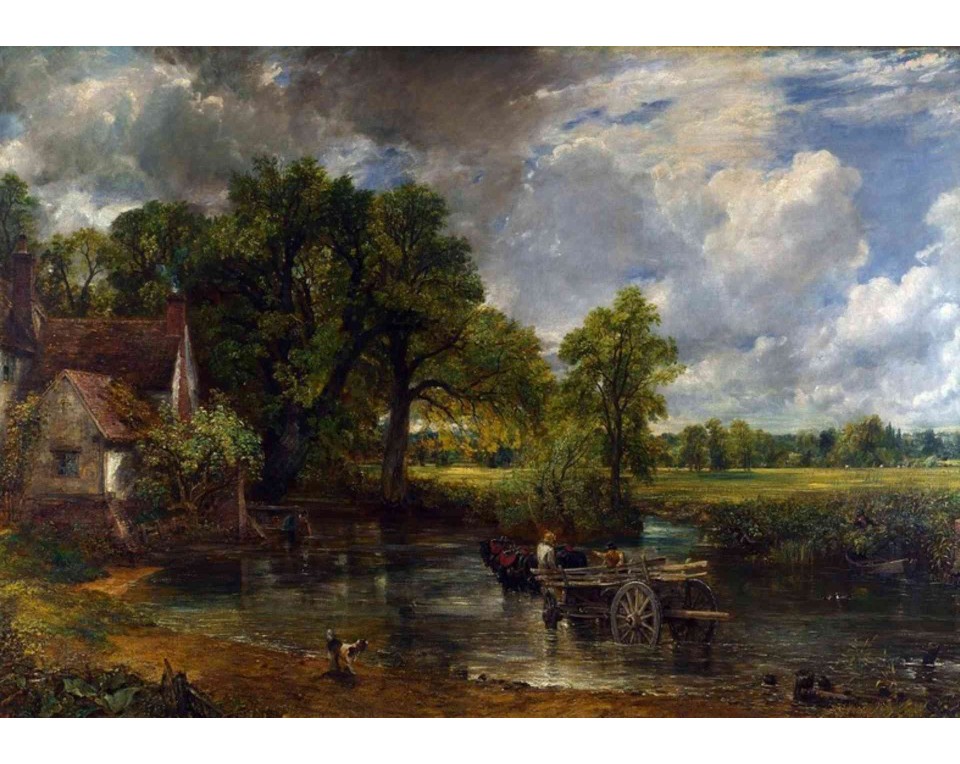 ΠΙΝΑΚΑΣ ΣΕ ΚΑΜΒΑ John Constable - Το Κάρο του Σανού
