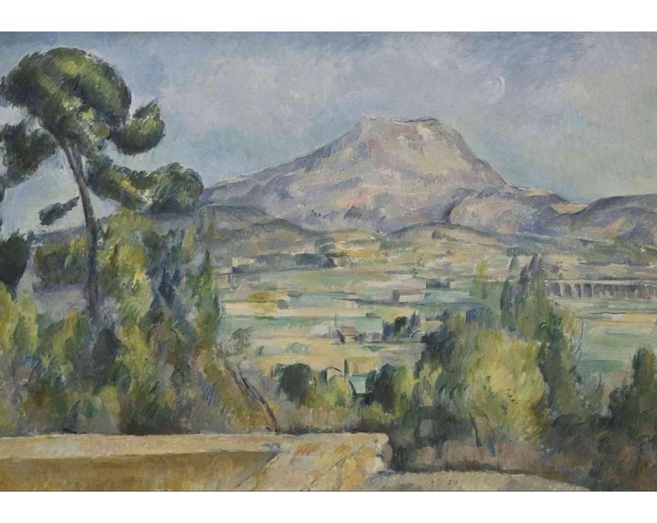 ΠΙΝΑΚΑΣ ΣΕ ΚΑΜΒΑ Paul Cézanne - Το Όρος Σαιντ-Βικτουάρ