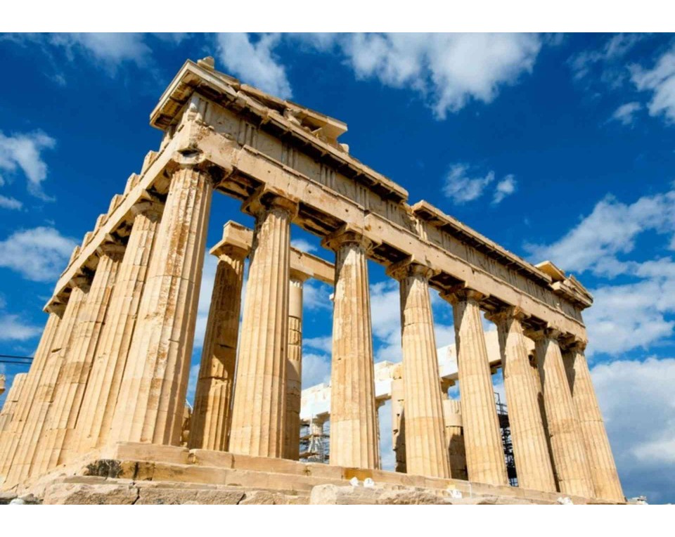 ΠΙΝΑΚΑΣ ΣΕ ΚΑΜΒΑ Παρθενώνας