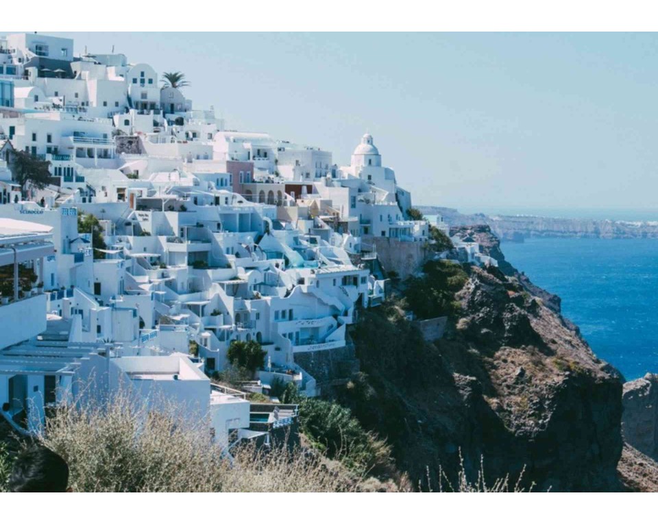 ΠΙΝΑΚΑΣ ΣΕ ΚΑΜΒΑ Νησιώτικη Θέα