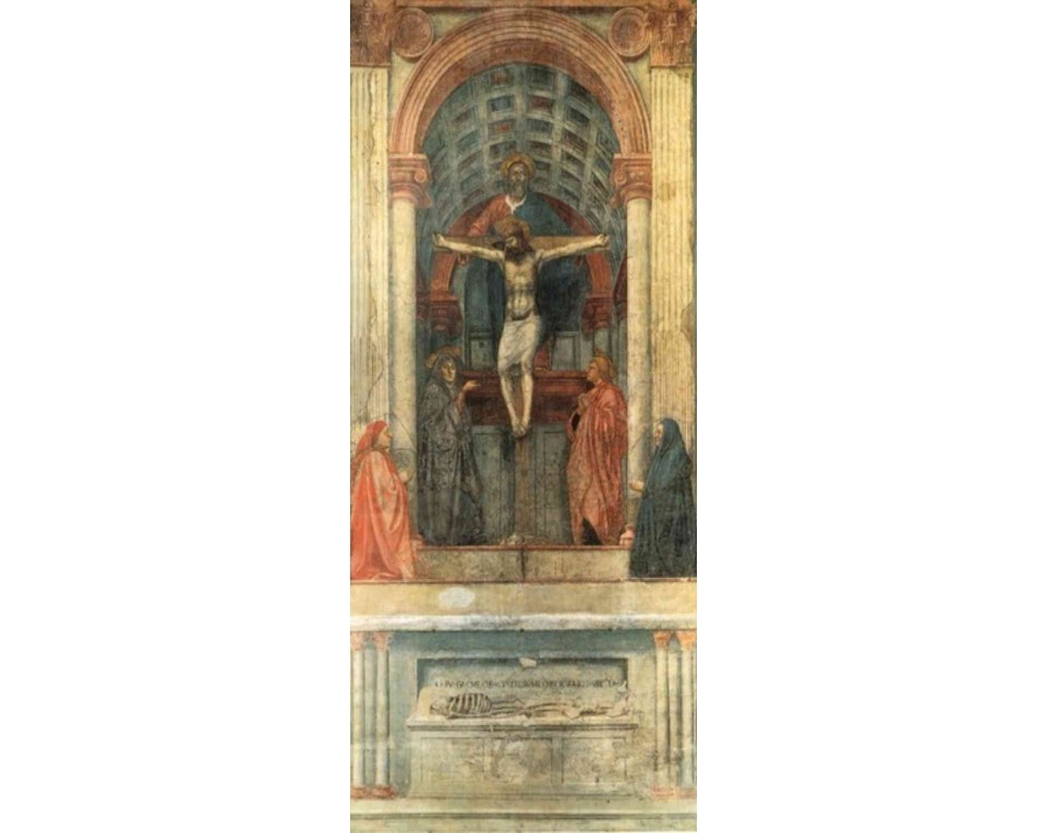 ΠΙΝΑΚΑΣ ΣΕ ΚΑΜΒΑ Masaccio - Αγία Τριάδα