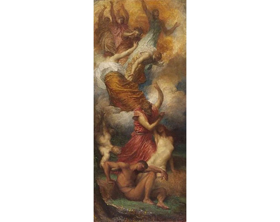 ΠΙΝΑΚΑΣ ΣΕ ΚΑΜΒΑ George Frederic Watts - Η Δημιουργία της Εύας