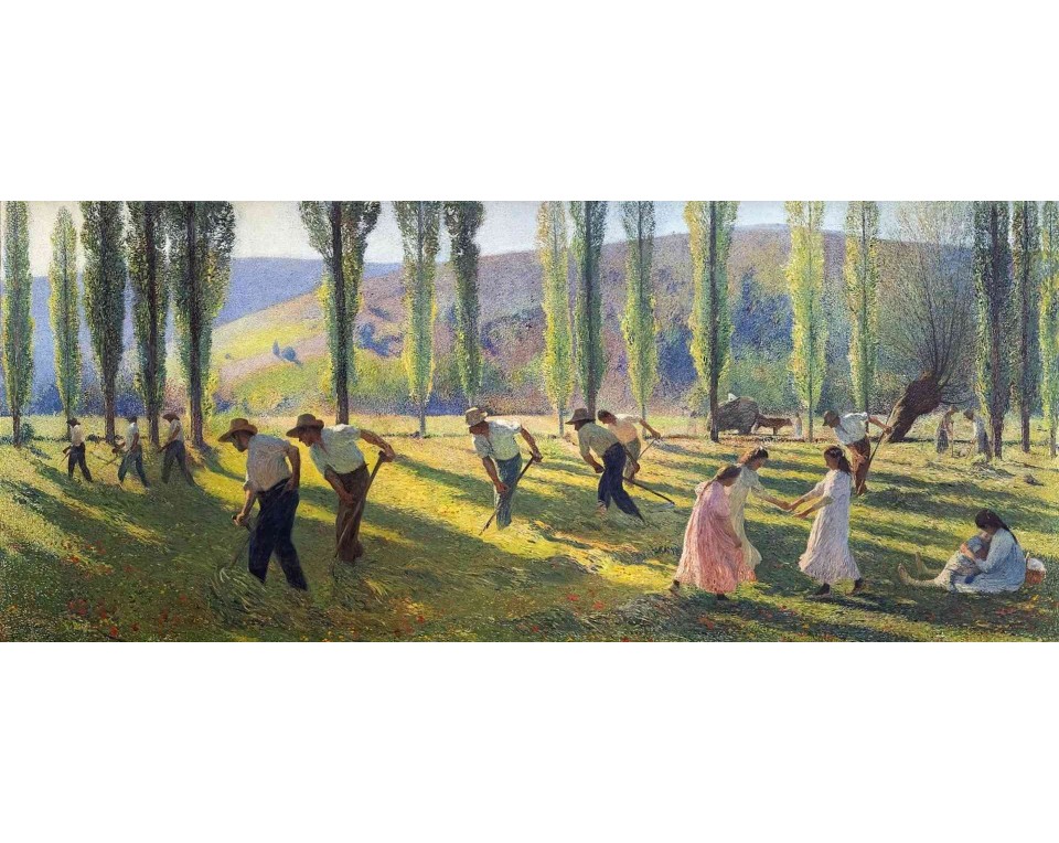ΠΙΝΑΚΑΣ ΣΕ ΚΑΜΒΑ Henri Martin - Το Καλοκαίρι