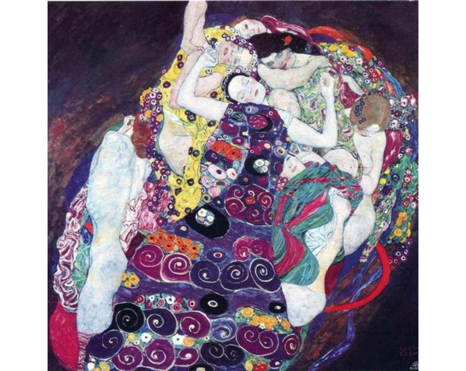 ΠΙΝΑΚΑΣ ΣΕ ΚΑΜΒΑ Gustav Klimt - Το Φιλί