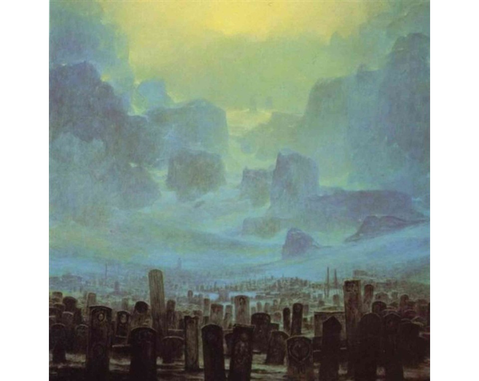 ΠΙΝΑΚΑΣ ΣΕ ΚΑΜΒΑ Zdzisław Beksiński - Χωρίς Τίτλο (OZ)
