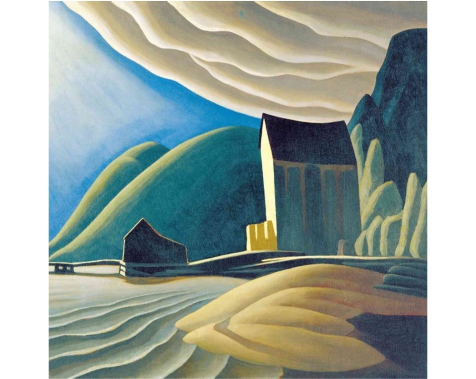 ΠΙΝΑΚΑΣ ΣΕ ΚΑΜΒΑ Lawren Harris - Παγοποιείο, Κόλντγουελ, Λίμνη Σουπίριορ
