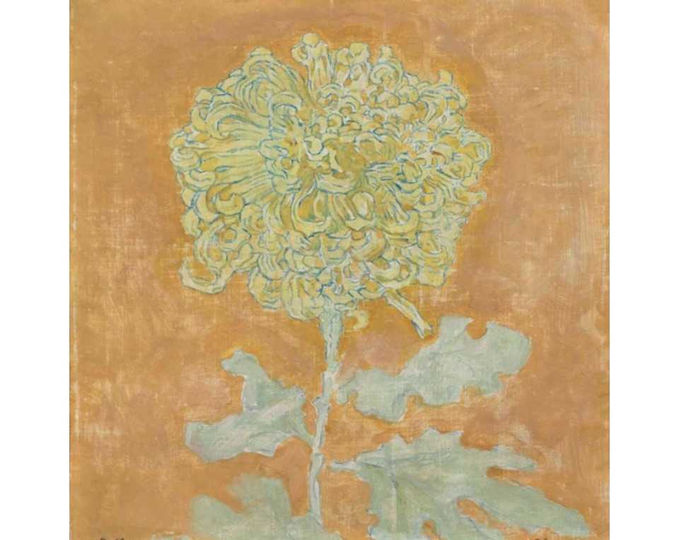 ΠΙΝΑΚΑΣ ΣΕ ΚΑΜΒΑ Piet Mondrian - Χρυσάνθεμο