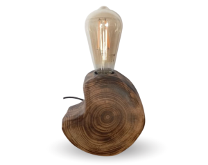 Χειροποίητο Ξύλινο Φωτιστικό