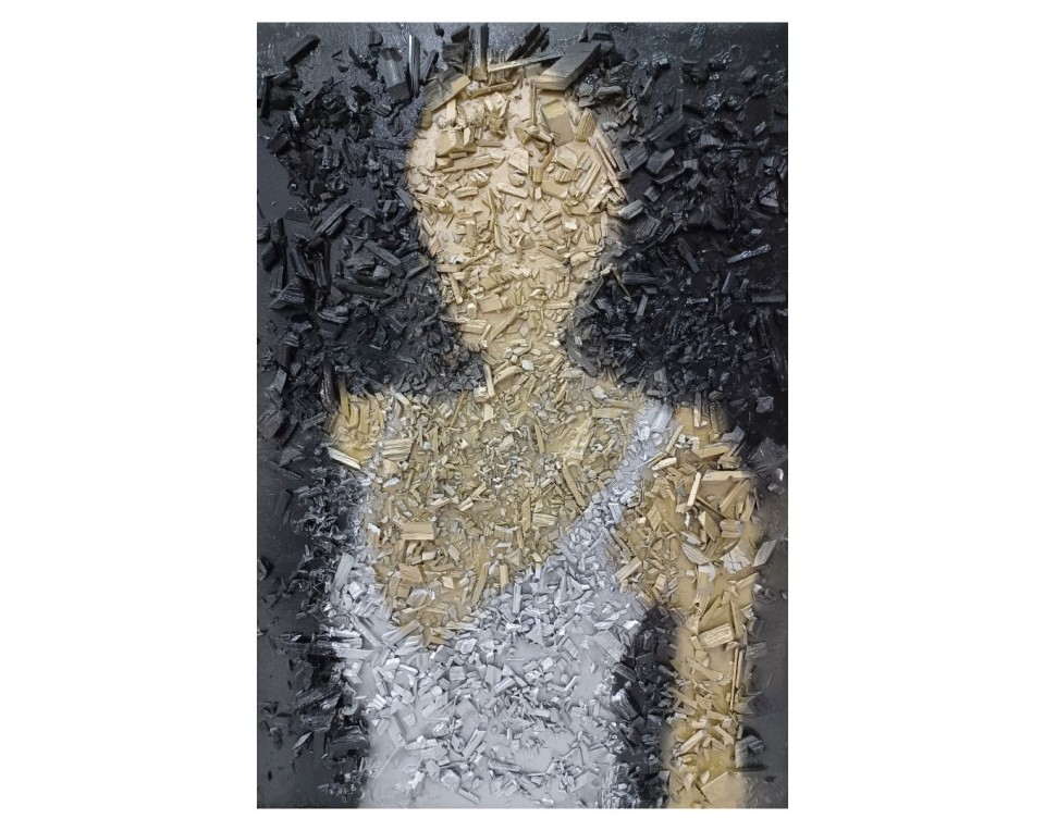 Γυναίκα ψηφιδωτό 50Χ70cm