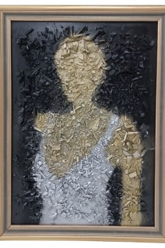 Γυναίκα ψηφιδωτό 50Χ70cm