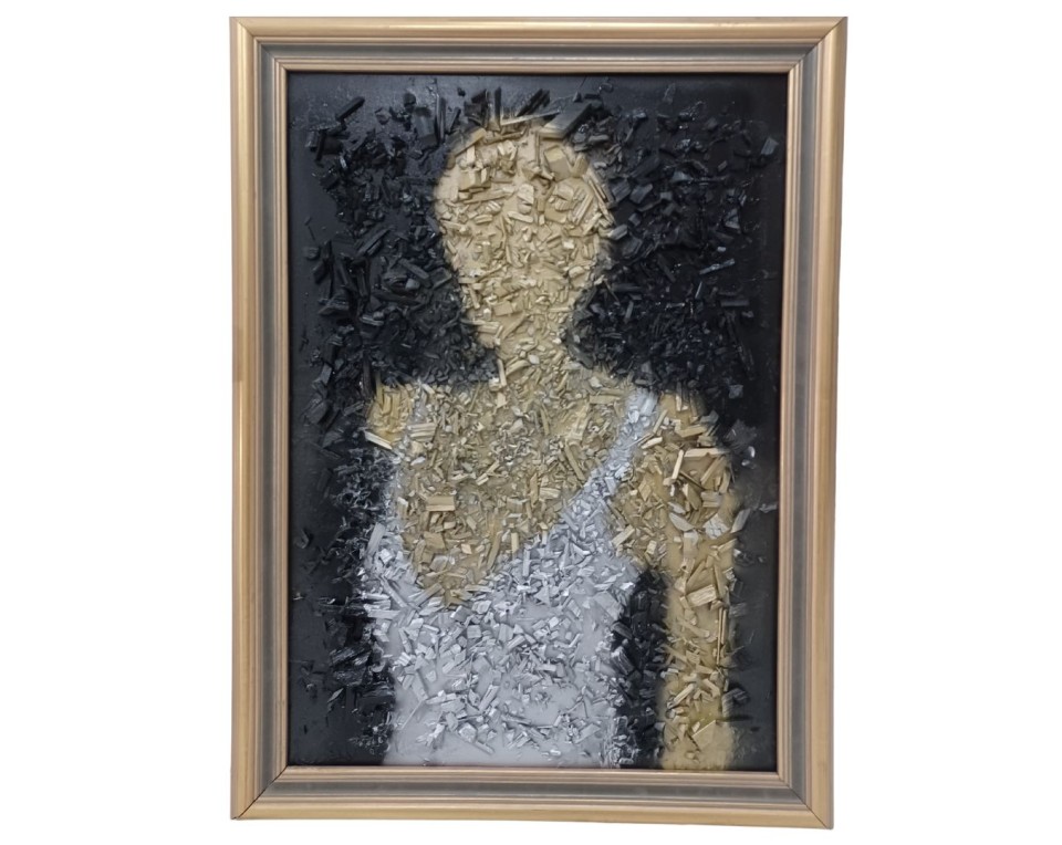 Γυναίκα ψηφιδωτό 50Χ70cm