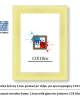Κορνίζα ξύλινη 2εκ φυσικό με τζάμι για φωτογραφίες 13Χ18εκ