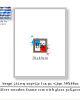 Ασιμή ξύλινη κορνίζα 1εκ με τζάμι 30Χ40εκ