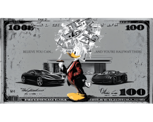 καμβάς τελαρωμένος με θεματολογία παρακινητικό, 40χ60