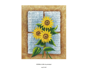 Λουλούδια, Λάδι σε μουσαμά τελαρωμένο 50Χ60cm 