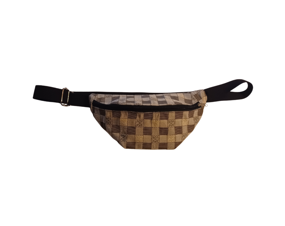 Τσάντα μέσης υφασμάτινη χειροποίητη 