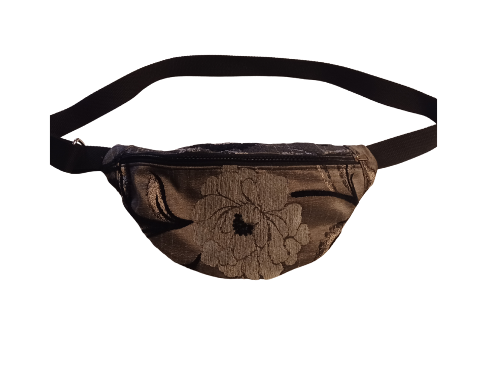 Τσάντα μέσης υφασμάτινη χειροποίητη 