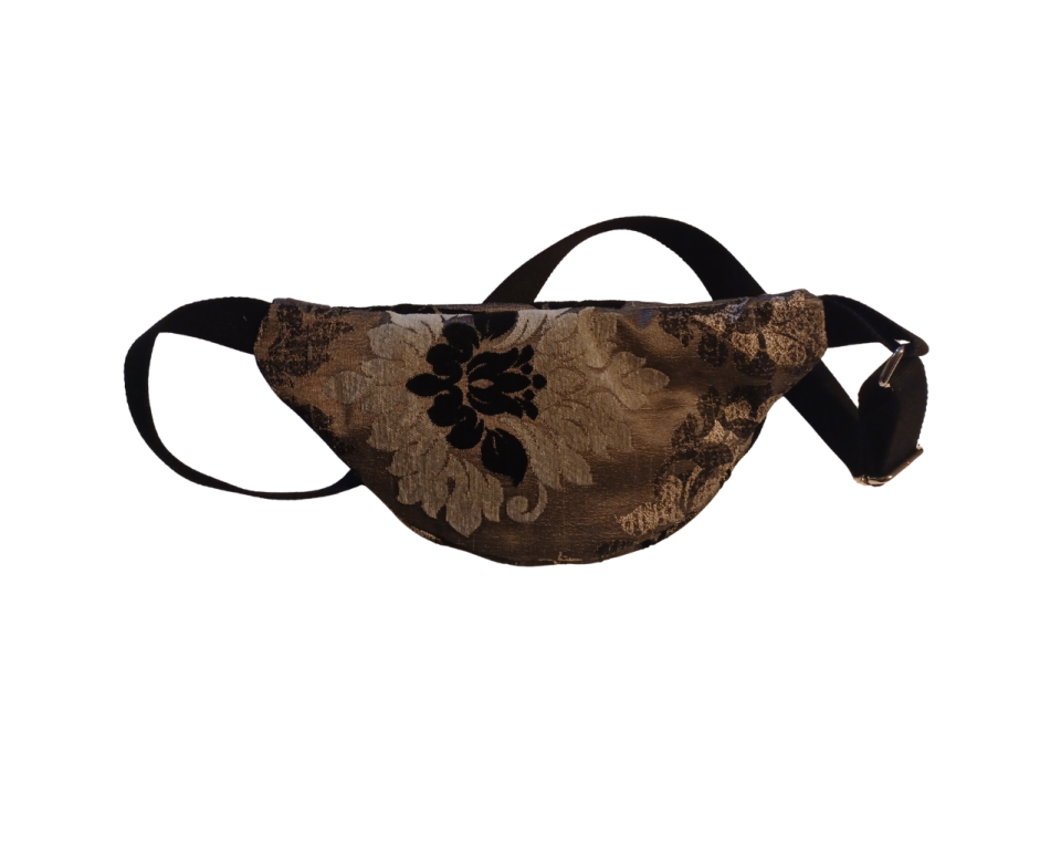 Τσάντα μέσης υφασμάτινη χειροποίητη 