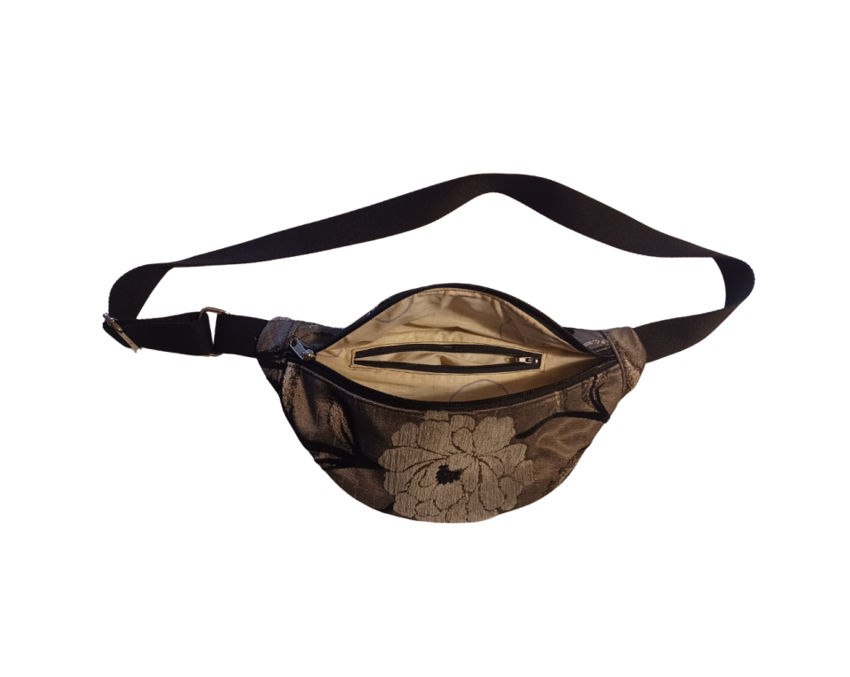 Τσάντα μέσης υφασμάτινη χειροποίητη 