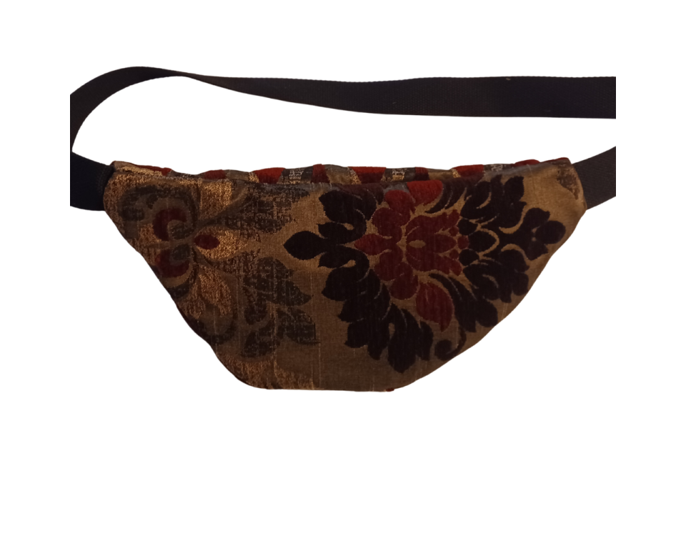 Τσάντα μέσης υφασμάτινη χειροποίητη 