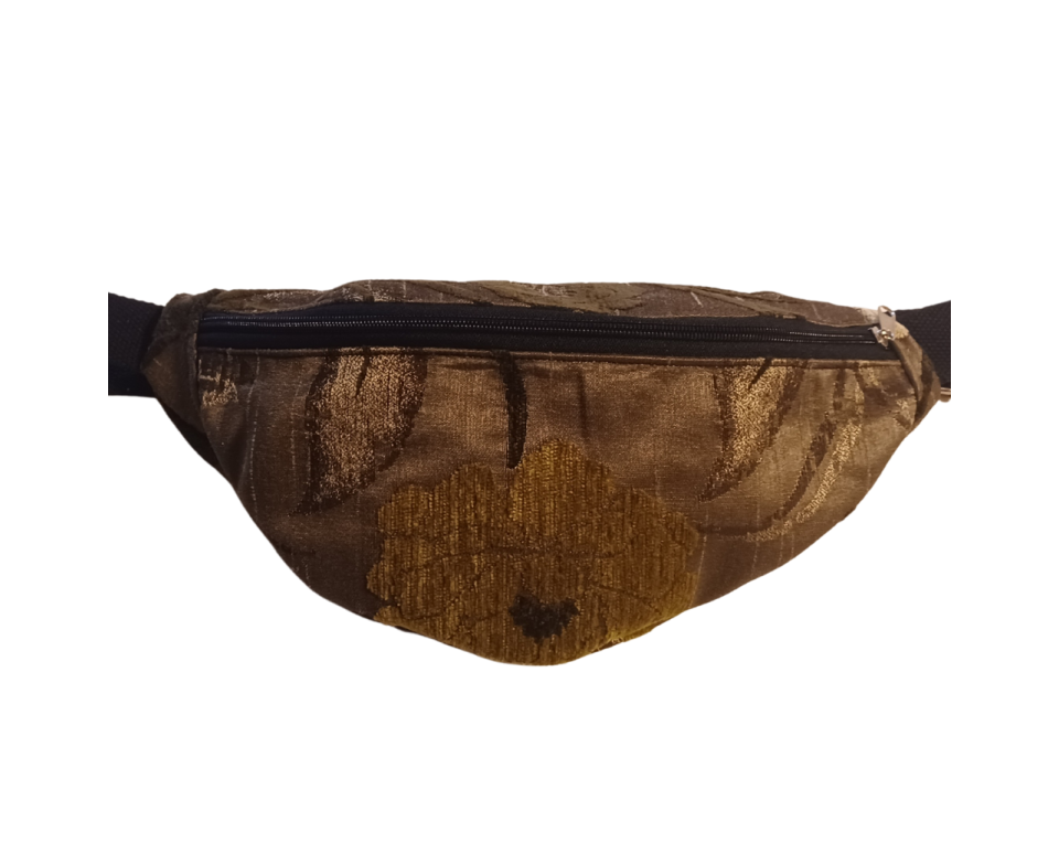 Τσάντα μέσης υφασμάτινη χειροποίητη 