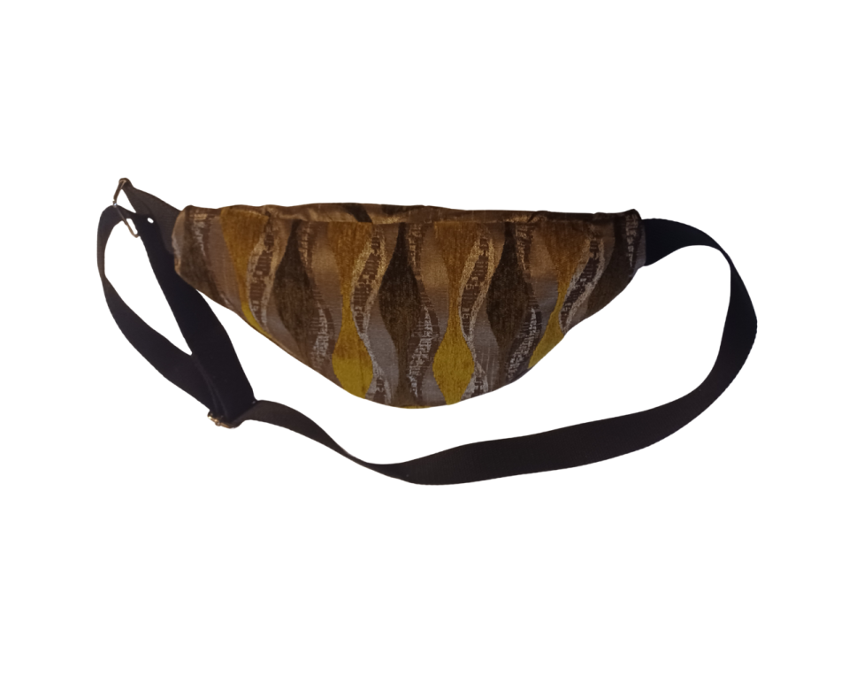 Τσάντα μέσης υφασμάτινη χειροποίητη 