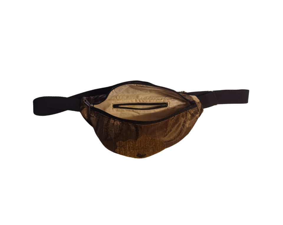 Τσάντα μέσης υφασμάτινη χειροποίητη 