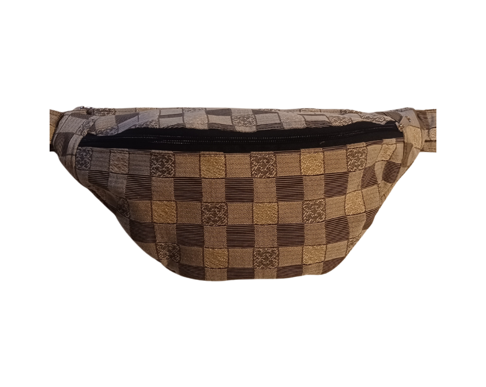 Τσάντα μέσης υφασμάτινη χειροποίητη 