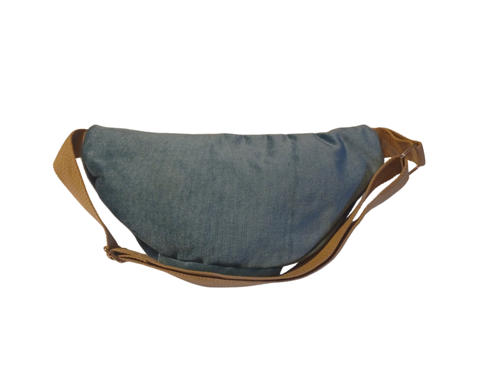 Τσάντα μέσης υφασμάτινη χειροποίητη 