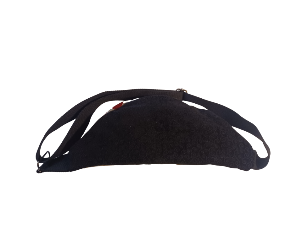 Τσάντα μέσης υφασμάτινη χειροποίητη 