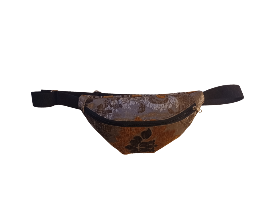 Τσάντα μέσης υφασμάτινη χειροποίητη 