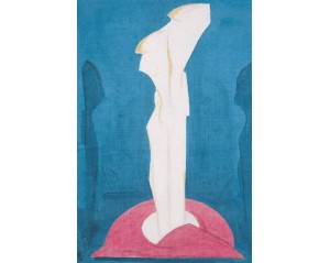 János Mattis-Teutsch με τίτλο «Άνδρας και Γυναίκα» Εκτύπωση έργο τέχνης σε κάμβα τελαρωμένο κάθετο 40Χ60εκ 