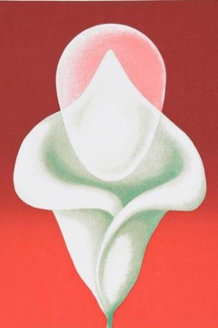 Abstract Tulip του Clarence Holbrook Carter Εκτύπωση έργο τέχνης σε κάμβα τελαρωμένο κάθετο 40Χ60εκ 