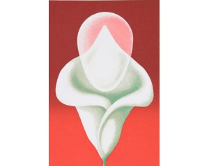 Abstract Tulip του Clarence Holbrook Carter Εκτύπωση έργο τέχνης σε κάμβα τελαρωμένο κάθετο 40Χ60εκ 