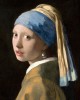  "Το κορίτσι με το μαργαριταρένιο σκουλαρίκι" (Girl with a Pearl Earring) του Ολλανδού ζωγράφου Γιοχάνες Βερμέερ. Εκτύπωση έργο τέχνης σε κάμβα τελαρωμένο κάθετο 40Χ60εκ 