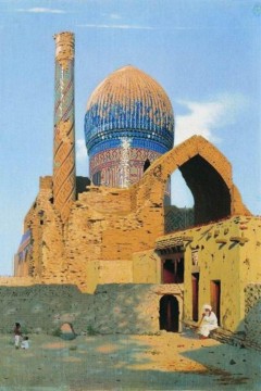 "Το Μαυσωλείο του Γκουρ Εμίρ" του Ρώσου ζωγράφου Βασίλι Βερεσάγκιν. Εκτύπωση έργο τέχνης σε κάμβα τελαρωμένο κάθετο 40Χ60εκ 