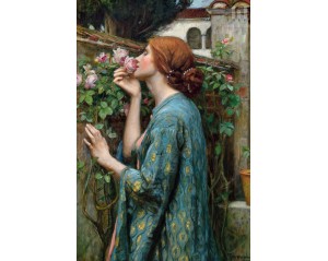 John William Waterhouse με τίτλο «The Soul of the Rose». Εκτύπωση έργο τέχνης σε κάμβα τελαρωμένο κάθετο 40Χ60εκ 
