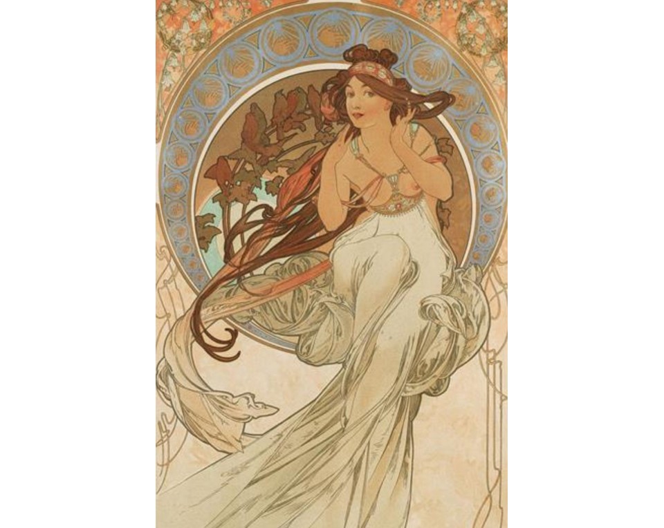 Εκτύπωση έργο τέχνης σε κάμβα τελαρωμένο κάθετο 40Χ60εκ 