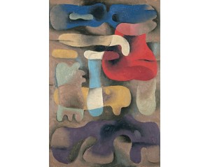  «Mask 4» (Μάσκα 4), που δημιουργήθηκε το 1936 από τον Γερμανό ζωγράφο Willi Baumeister. Εκτύπωση έργο τέχνης σε κάμβα τελαρωμένο κάθετο 40Χ60εκ 